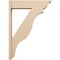 Ekena Millwork 7 1/2-in W x 30-in D x 42-in H Funston Trad Rough Cedar Woodgrain TimberThane Outlooker, Primed Tan OUTUR075X30X42FST04RCPR - alternate 6